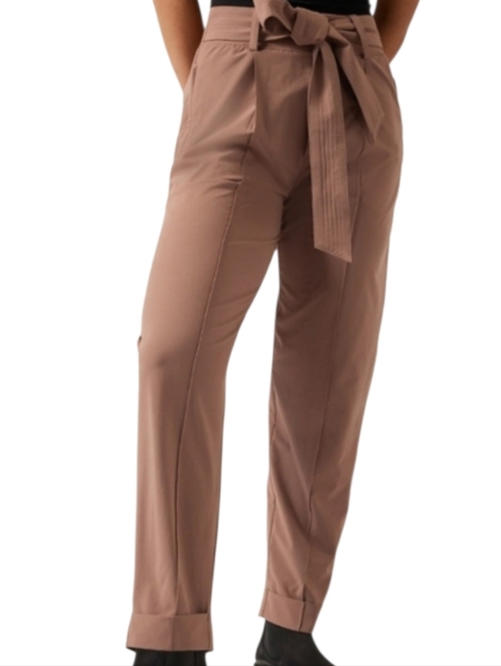 Athleta Pants - Athleta Cardiff Pant with tie belt - 14.       Y7
